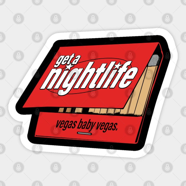 Get a Nightlife Sticker by Cabin_13